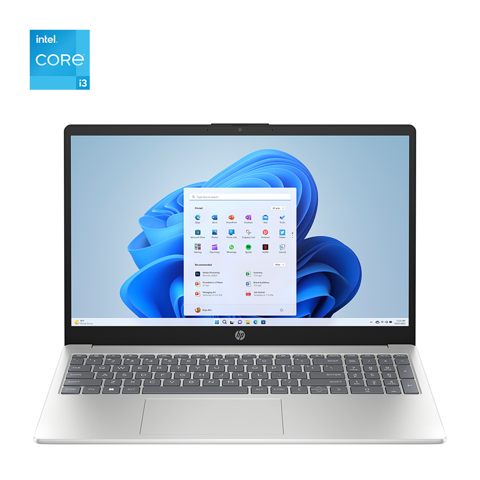 HP 15-FD0007CA 15" Laptop Silver
