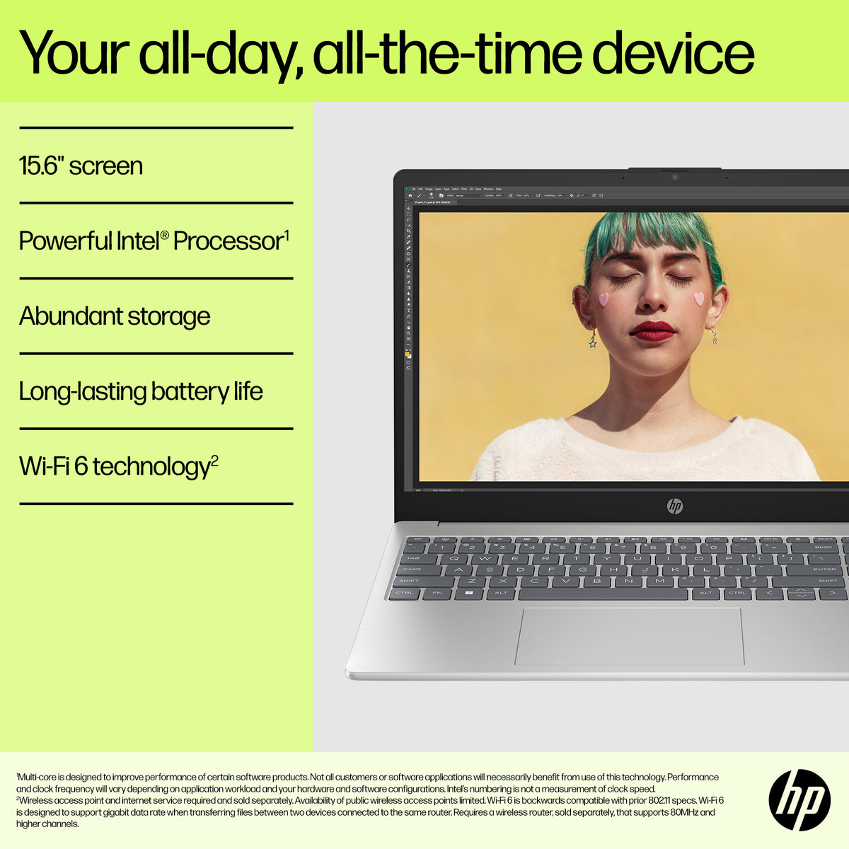 HP 15-FD0007CA 15" Laptop Silver
