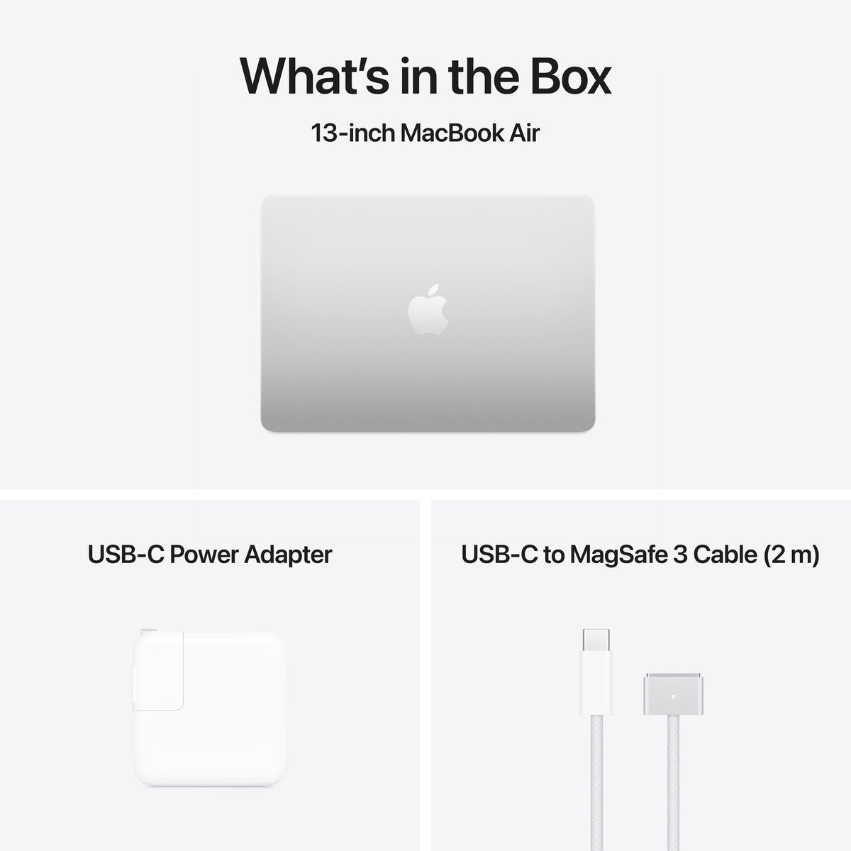 Apple MacBook Air MW0W3C/A 13.6" Silver French/English