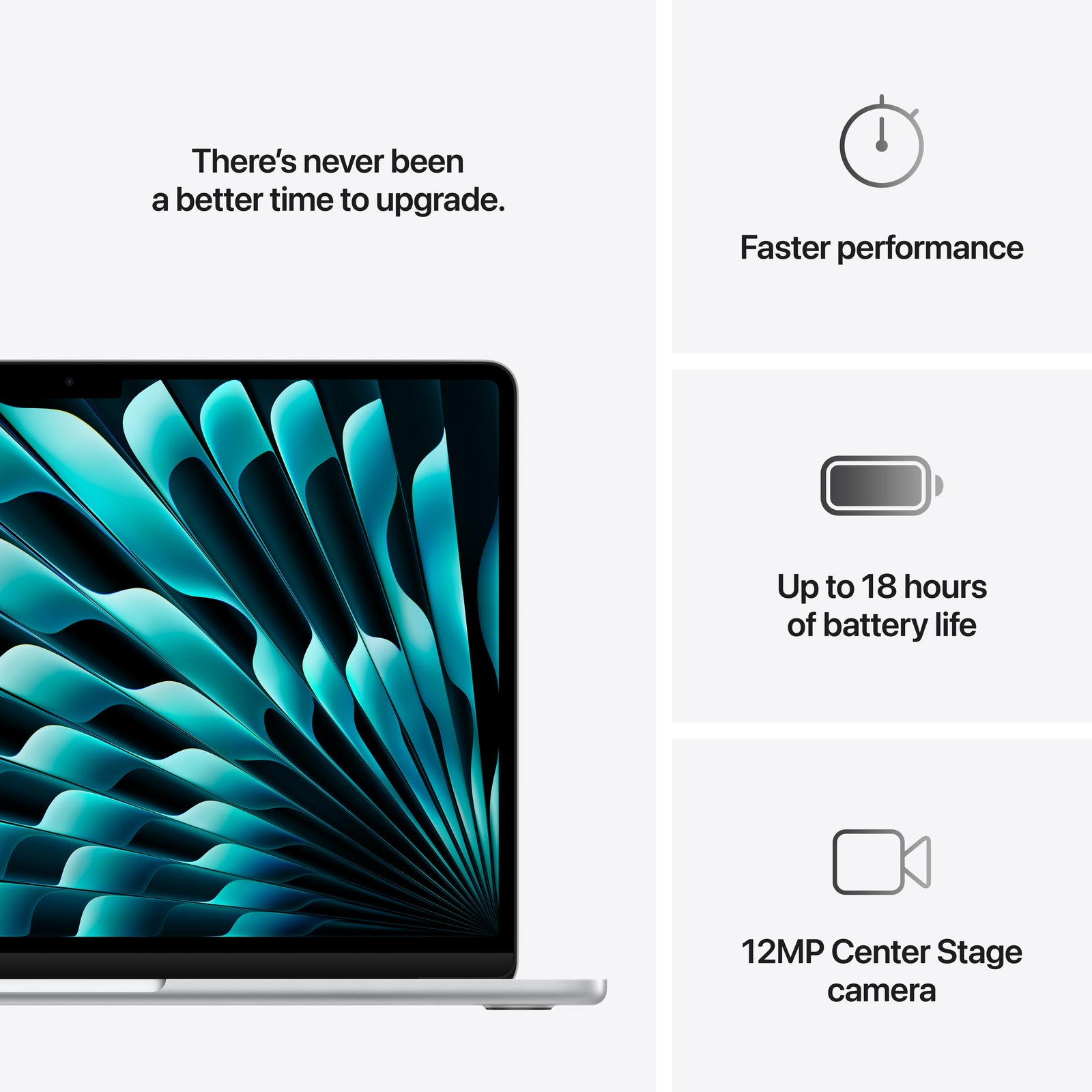 Apple MacBook Air MW0W3C/A 13.6" Silver French/English
