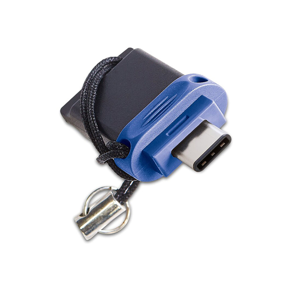Verbatim Store ‘n’ Go 128GB Dual USB Drive Blue