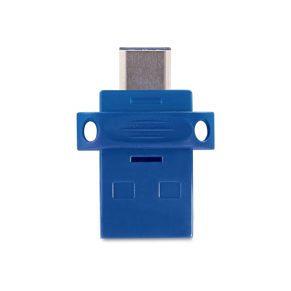 Verbatim Store ‘n’ Go 128GB Dual USB Drive Blue