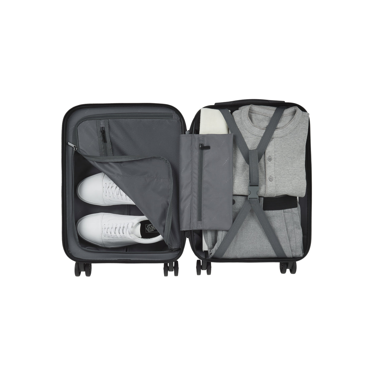 Bugatti The Classic 21" Carry On Hardside Luggage Black
