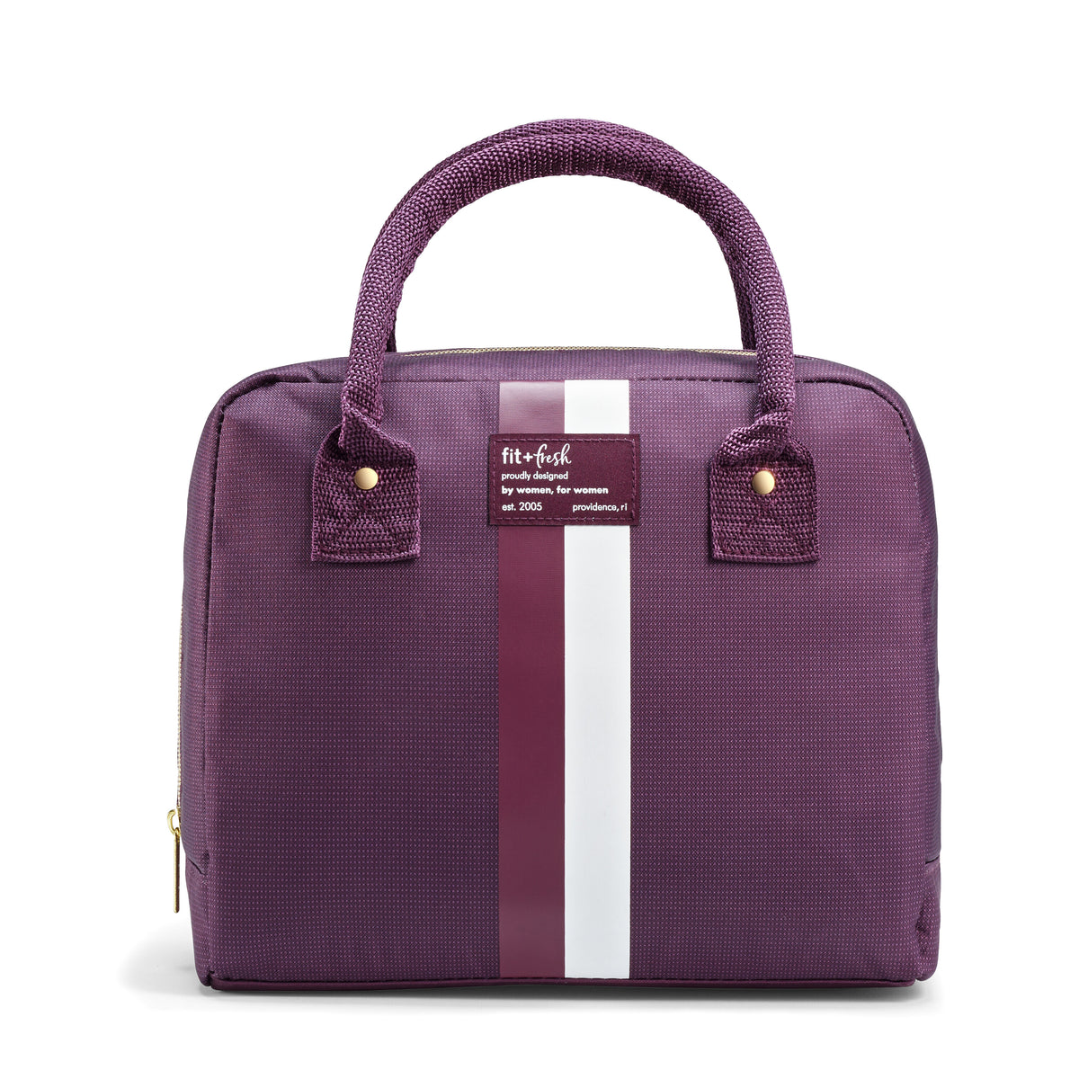 Fit+Fresh Bloomington Lunch Kit with 2 Deluxed Snap Down Containers