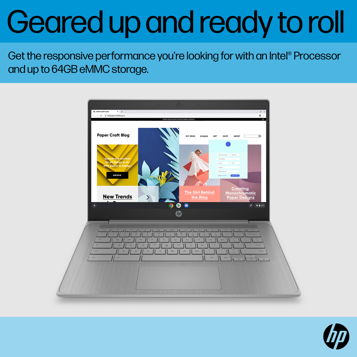 HP 14A-NE1007CA 14" Chromebook Grey