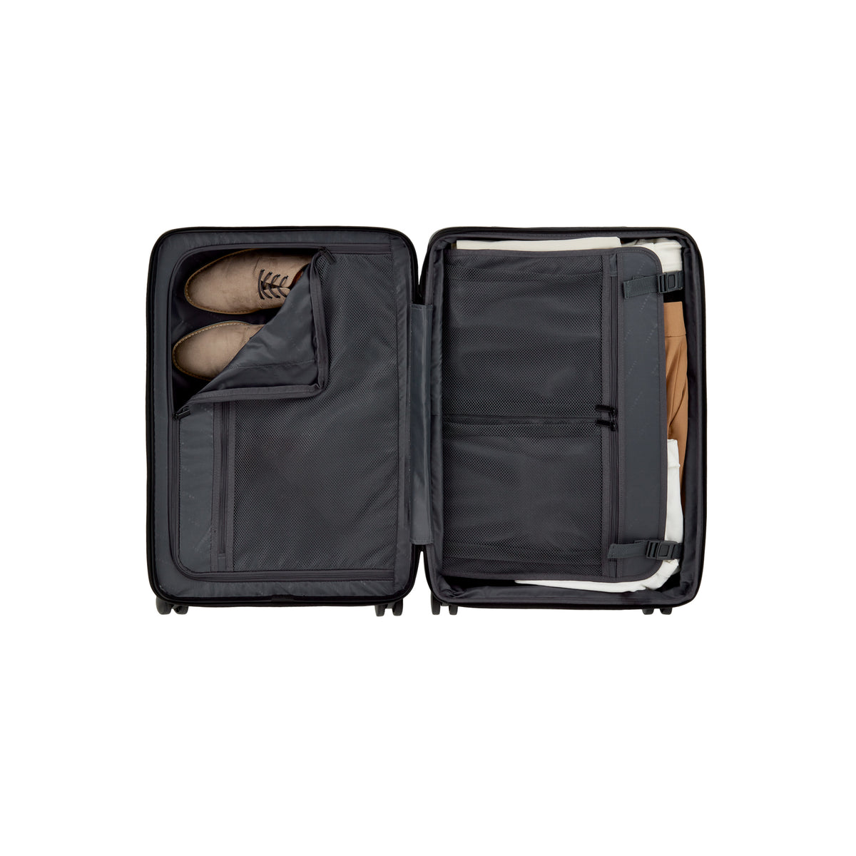 Bugatti Munich 21" Hardside Carry On Luggage Black