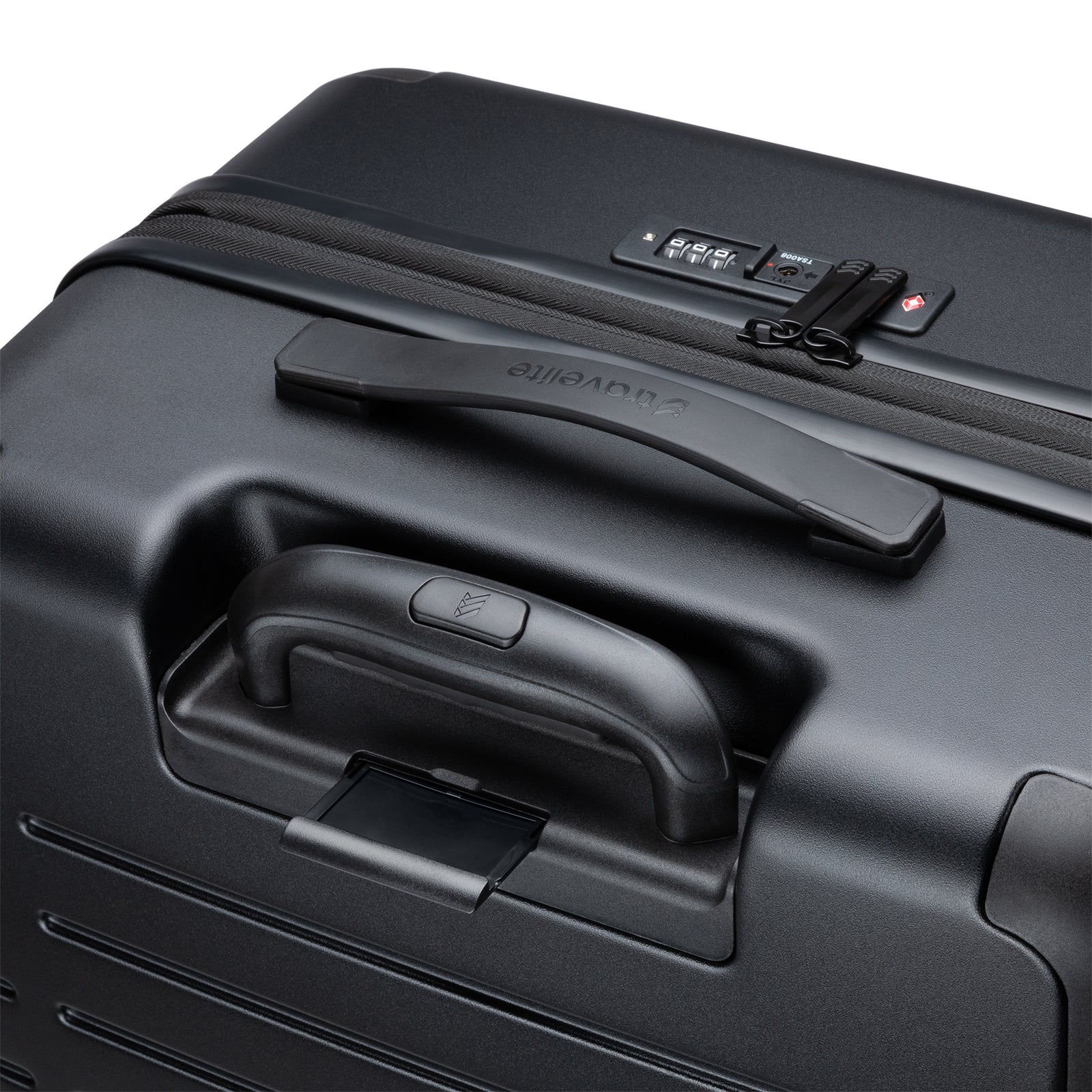 Travelite Epicure 19" Hardside Carry on Spinner Luggage Black