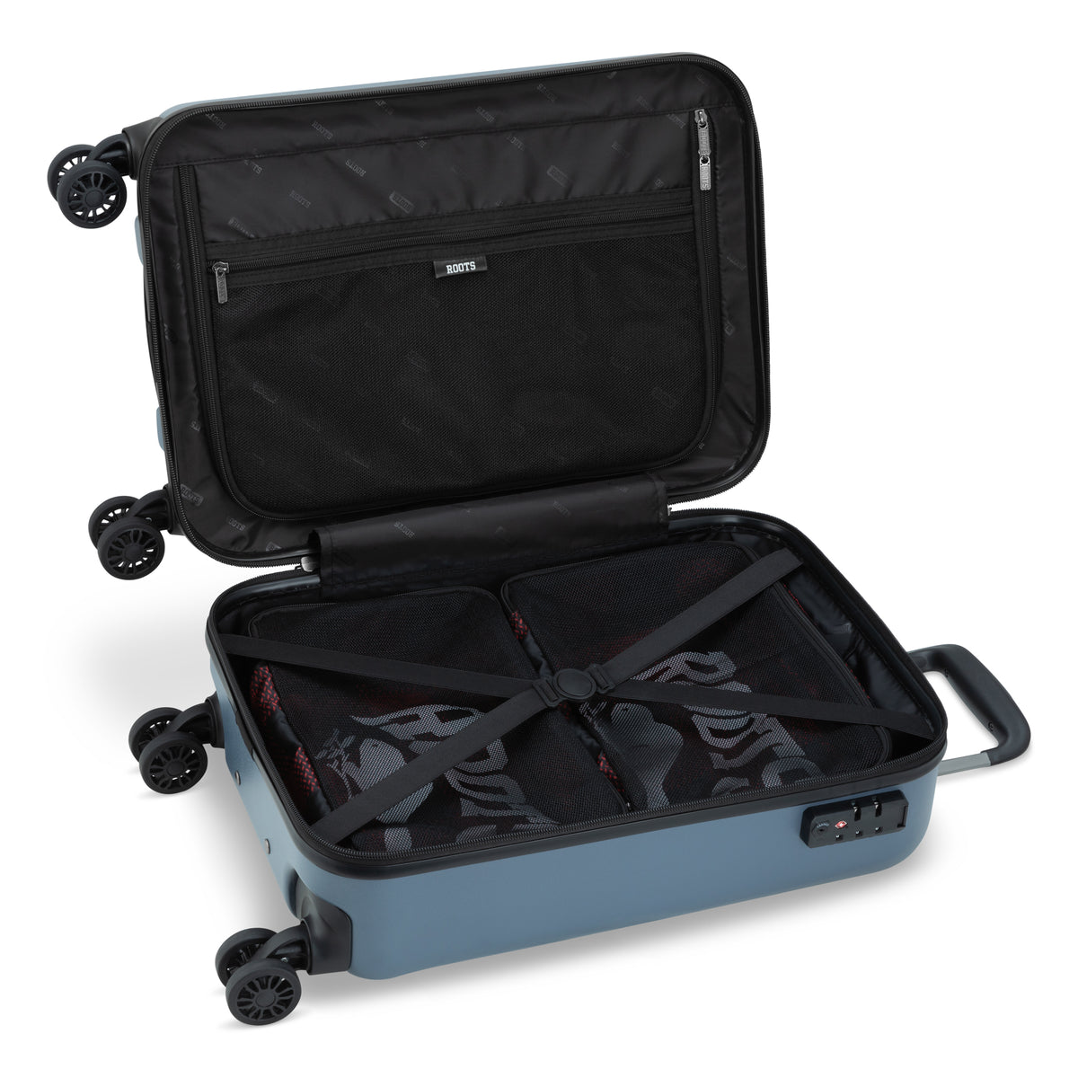 Roots Chalet Carry-on Misty Blue