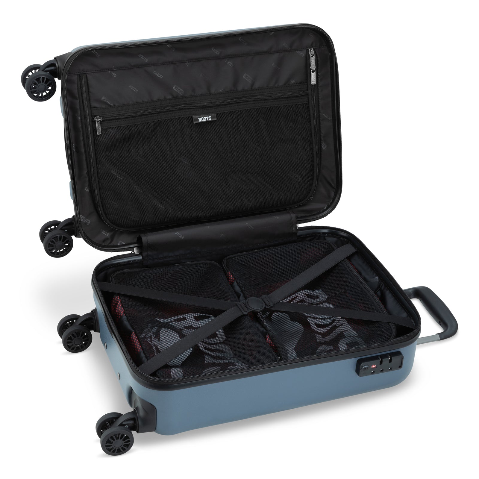 Roots Chalet Carry-on Misty Blue