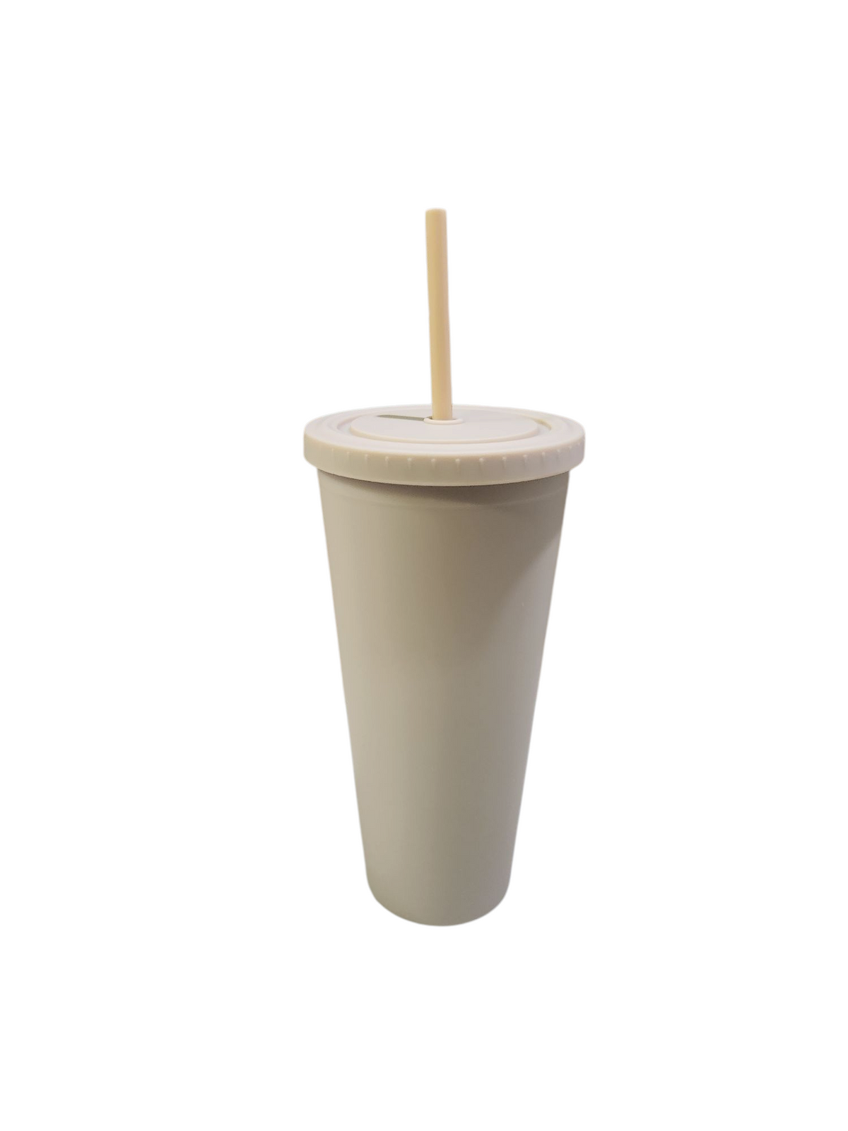 Namaka Plastic Straw Tumbler Cinnamon