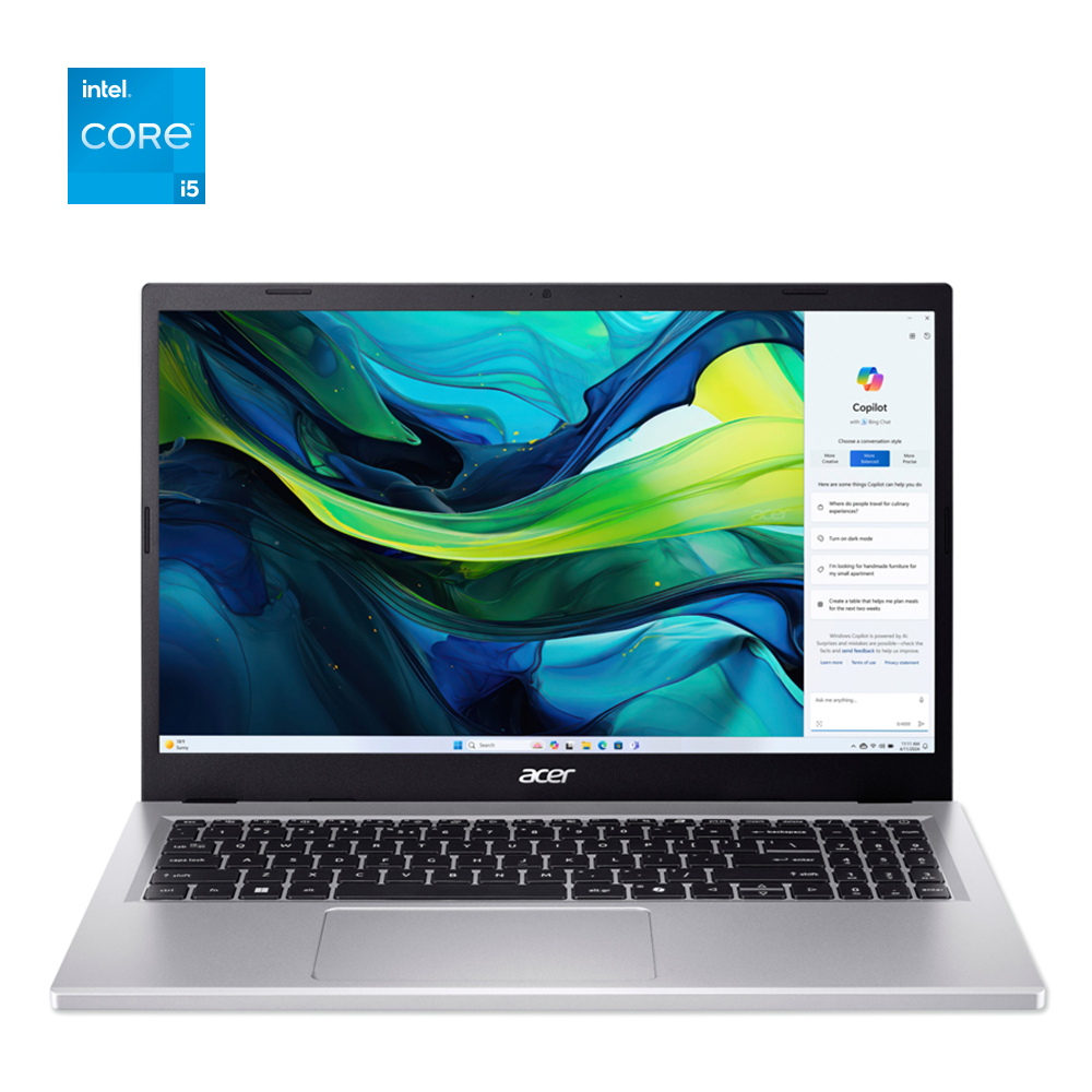 Acer Aspire Go AG15-71P-57DE 15.6" Laptop Silver