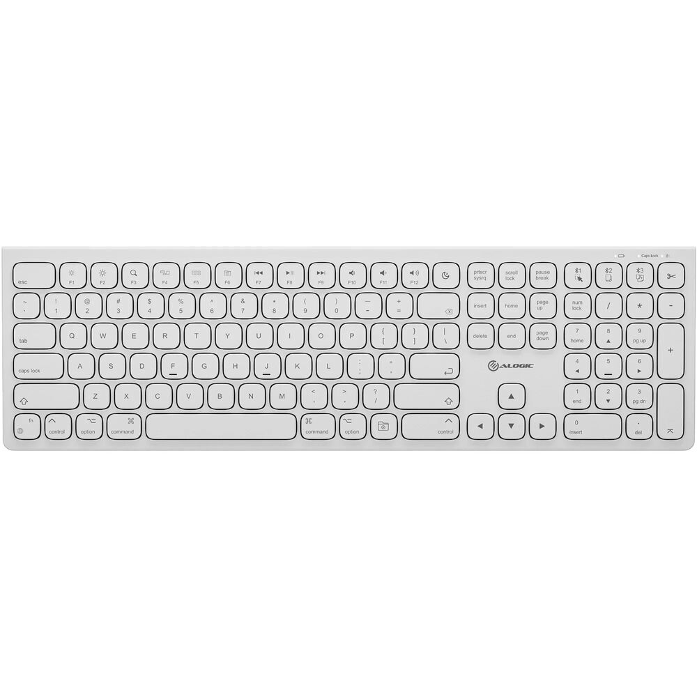 Alogic Echelon USB-C Rechargeable Wireless Keyboard for macOS