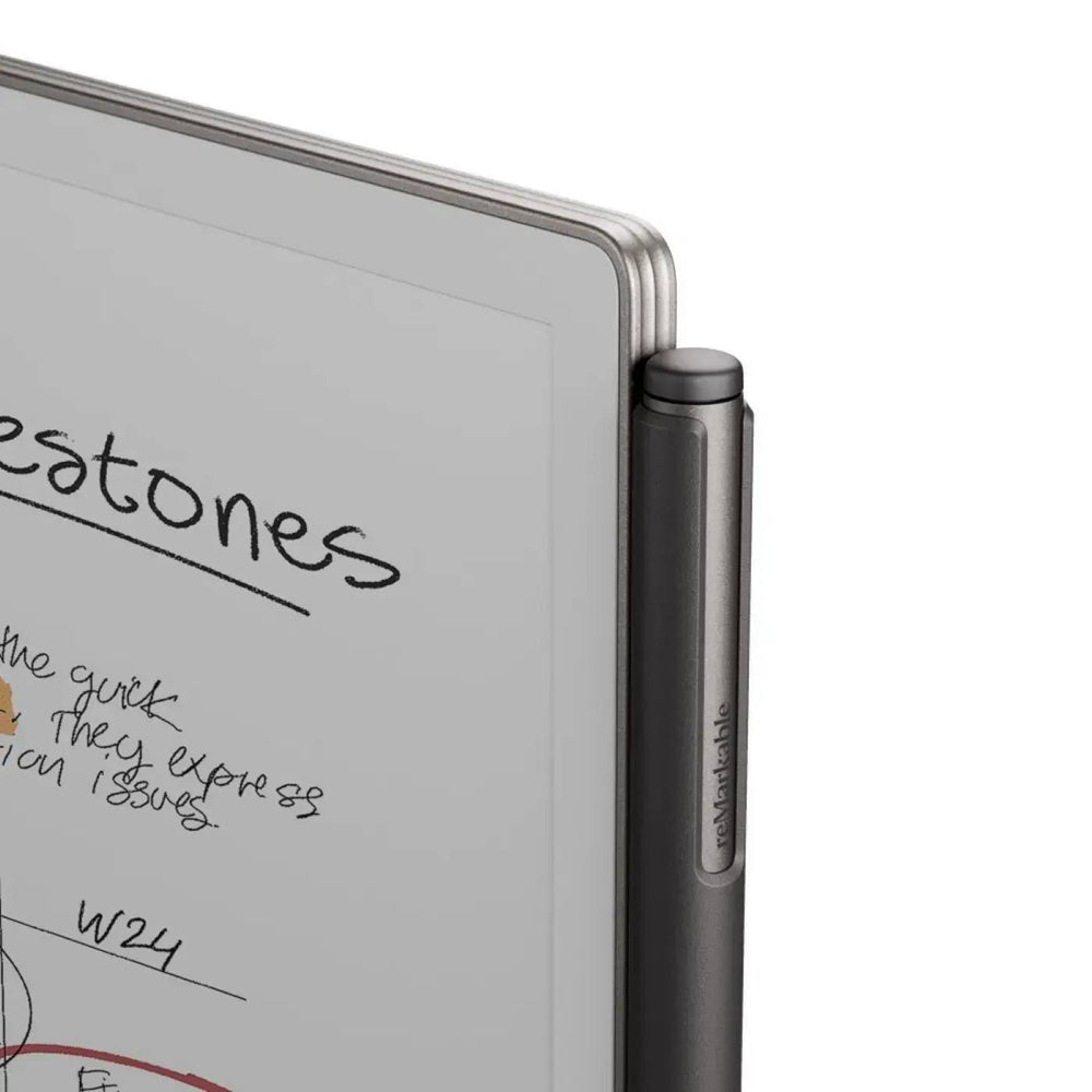 reMarkable Paper Pro Bundle with Marker Plus and Premium Leather Folio black