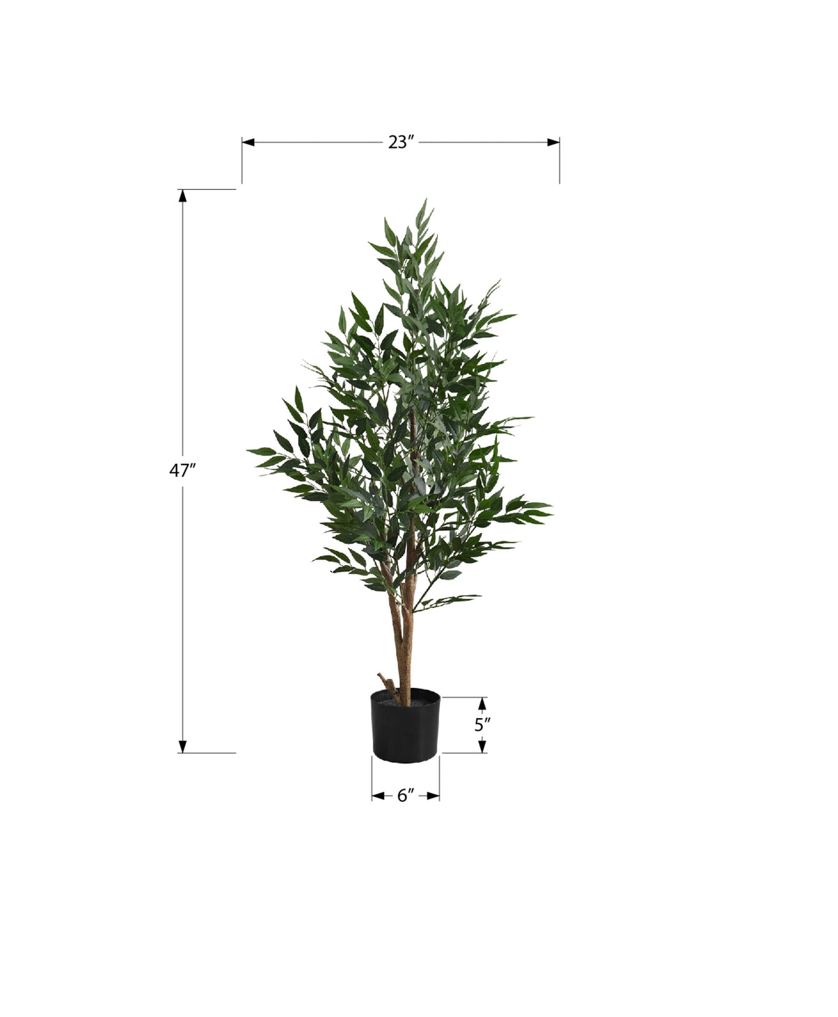 Monarch Specialties Artificial Indoor Acacia Tree