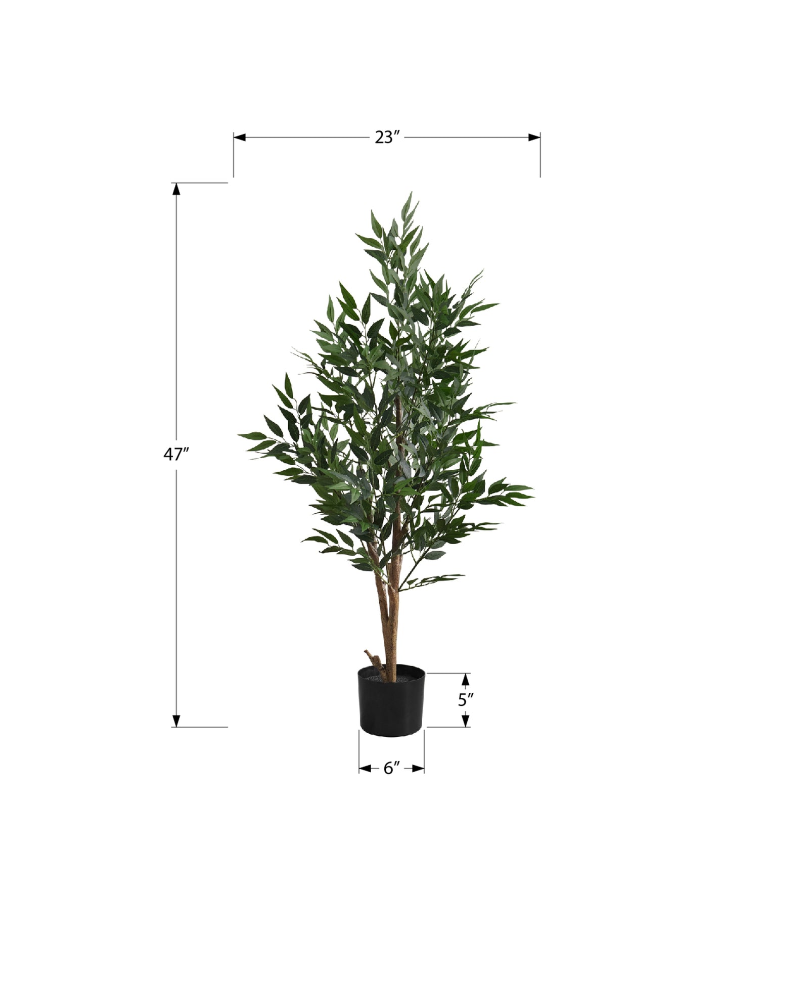 Monarch Specialties Artificial Indoor Acacia Tree