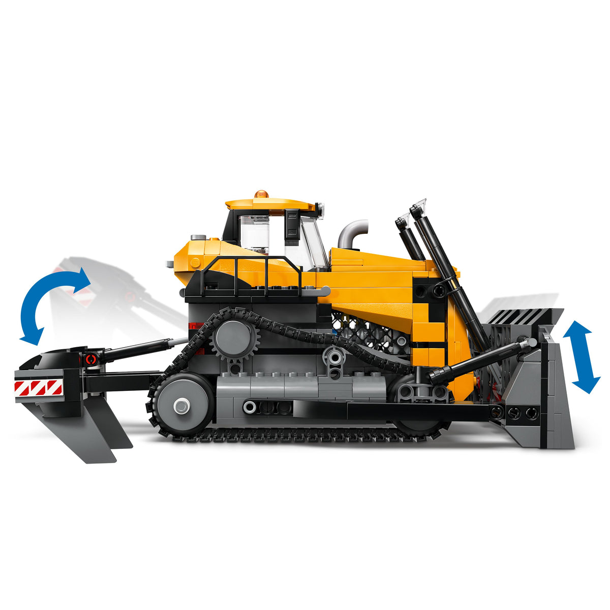 LEGO City Yellow Bulldozer Construction Site