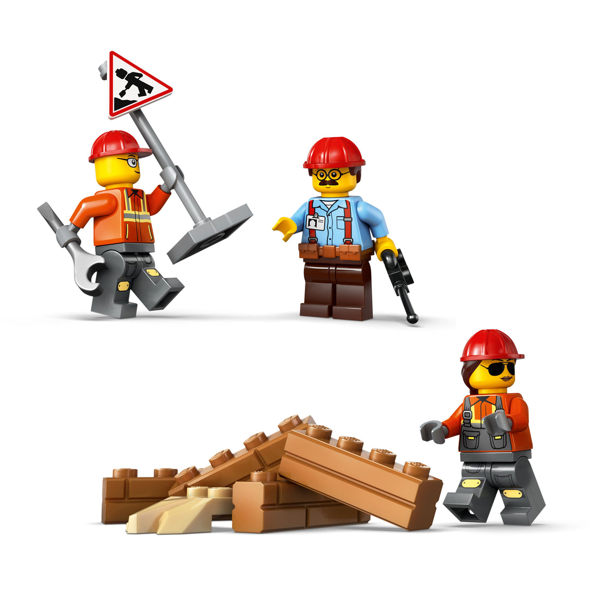 LEGO City Yellow Bulldozer Construction Site