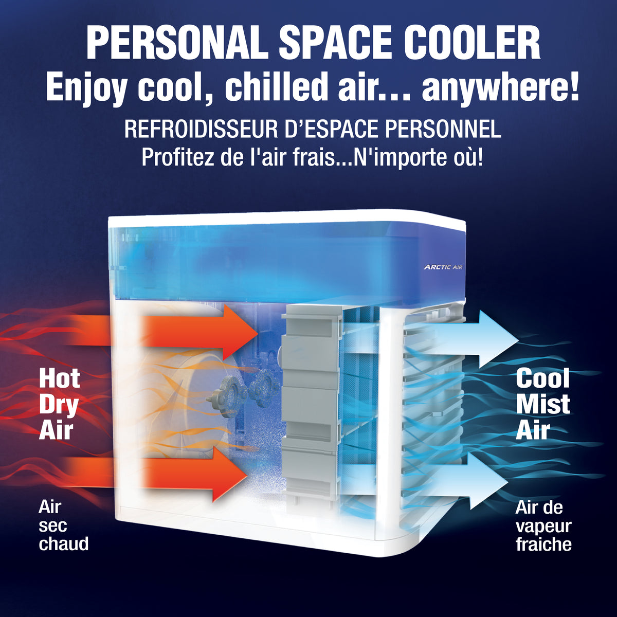 Arctic Air Pure Chill Personal Evaporative Air-Cooler