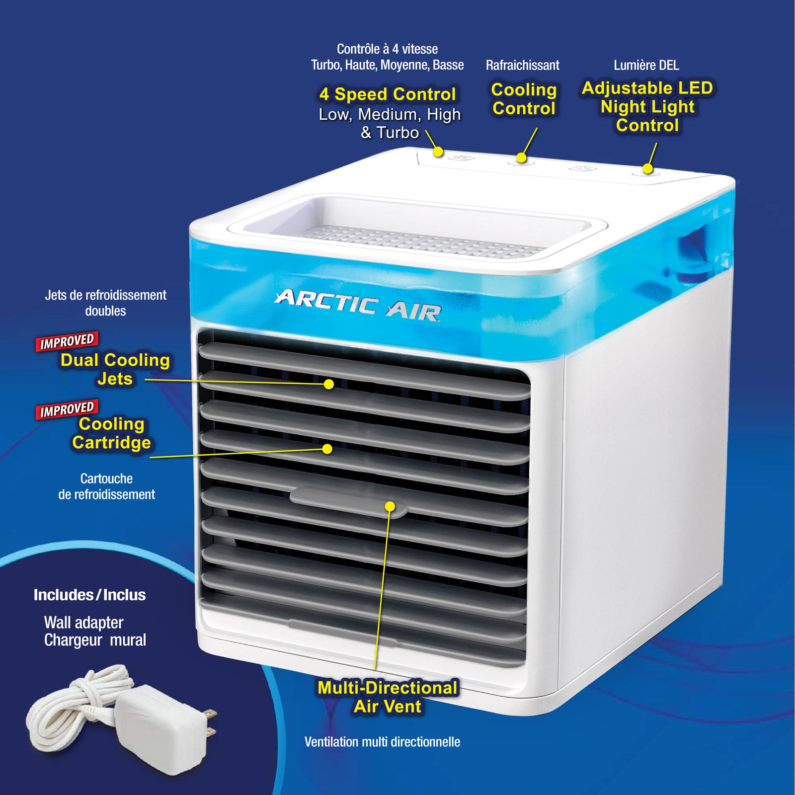 Arctic Air Pure Chill Personal Evaporative Air-Cooler