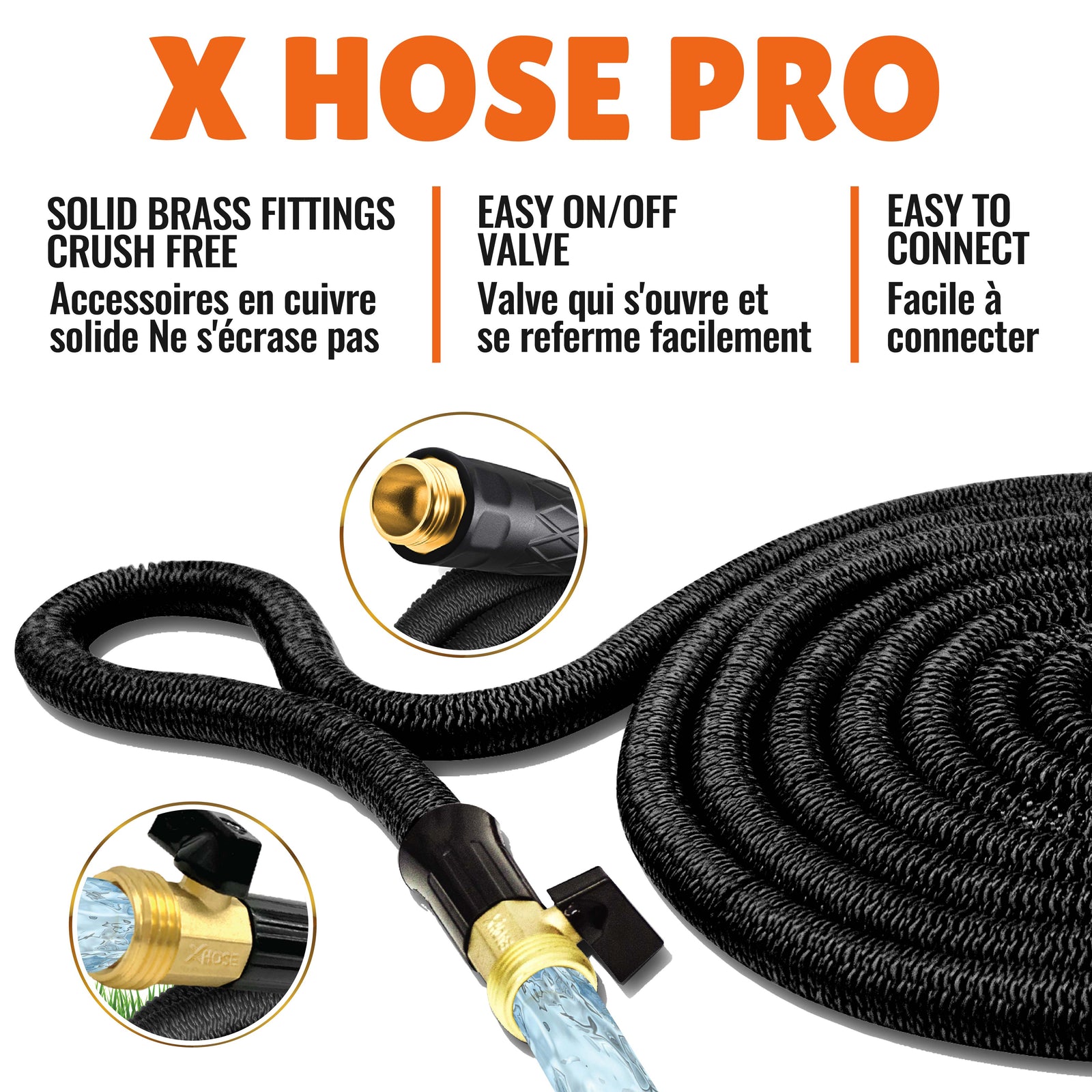 Big Boss XHose Pro Expandable Garden Hose 25 ft