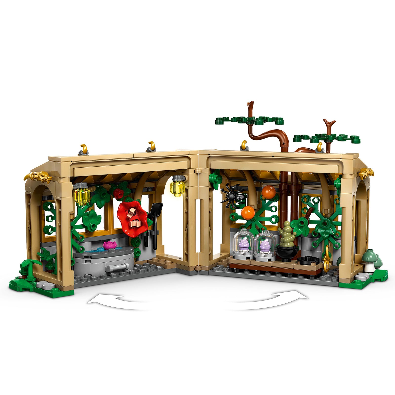 LEGO Harry Potter Herbology Class Hogwarts Castle