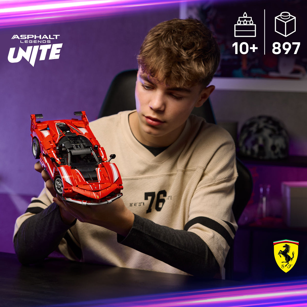LEGO Technic Ferrari FXX K Kids Toy Car