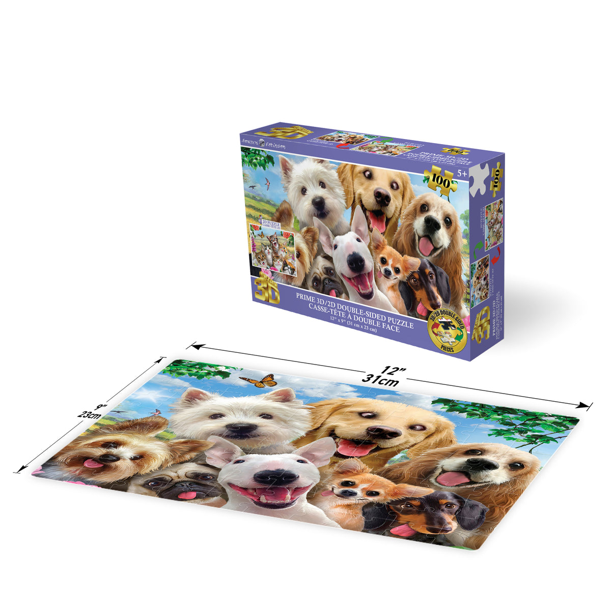 Howard Robinson Dog &amp; Cat Selfie 100 Pieces