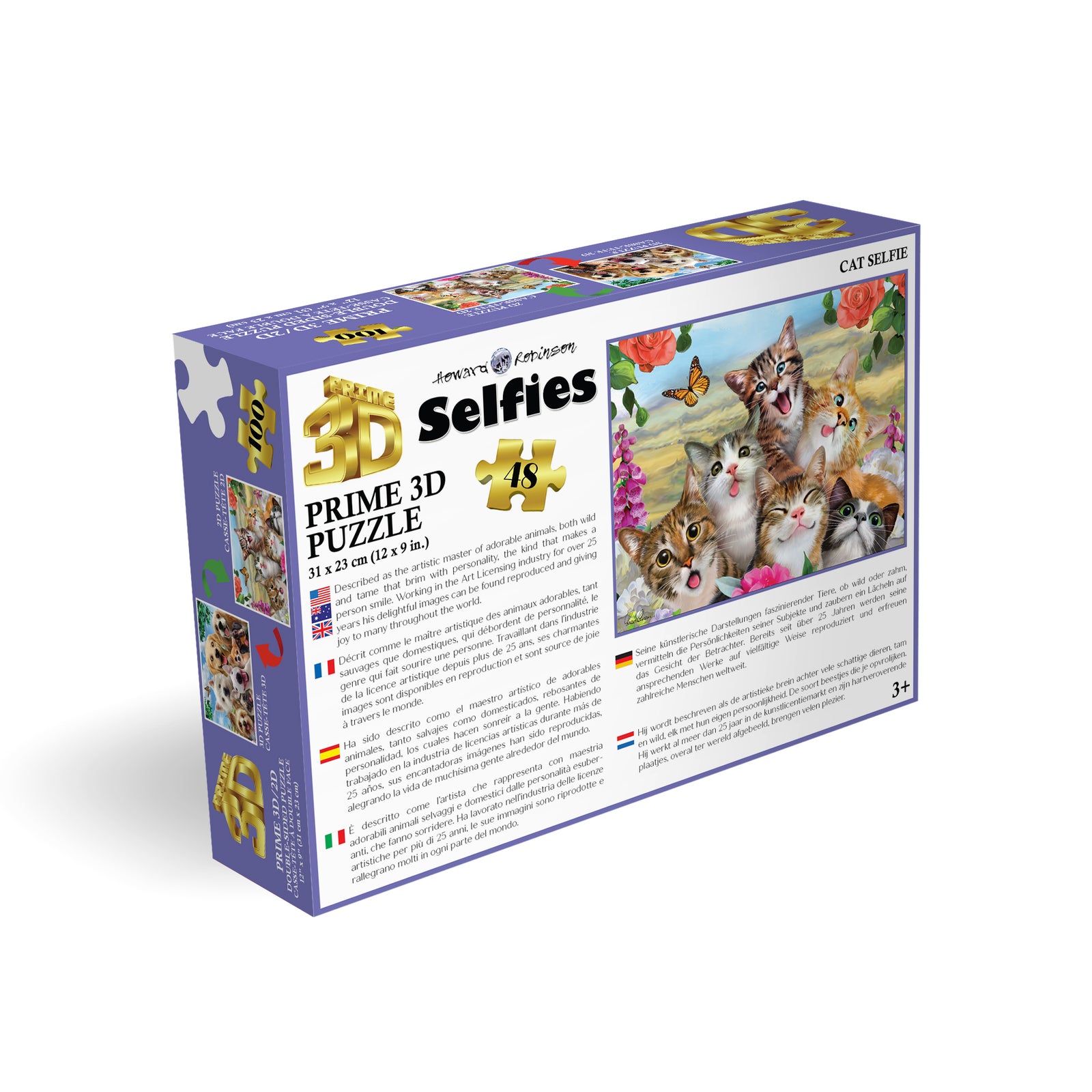 Howard Robinson Dog & Cat Selfie 100 Pieces