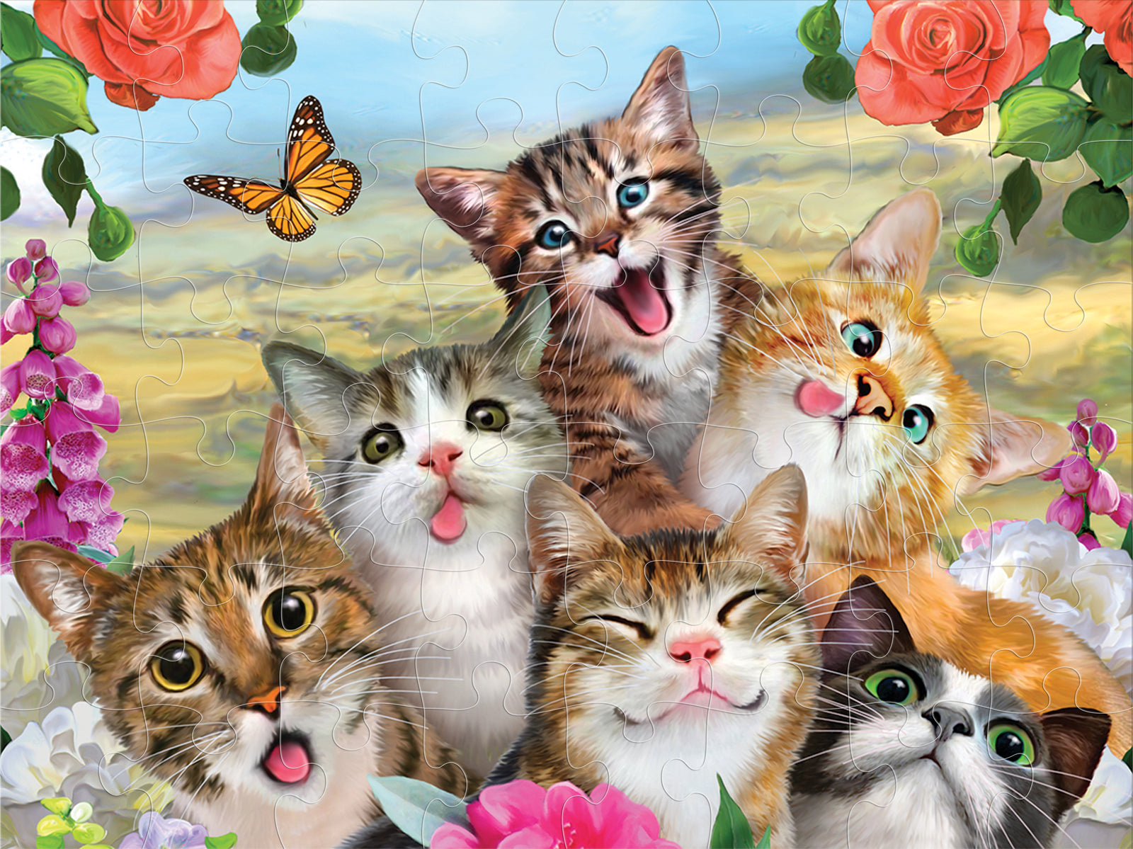Howard Robinson Dog & Cat Selfie 100 Pieces