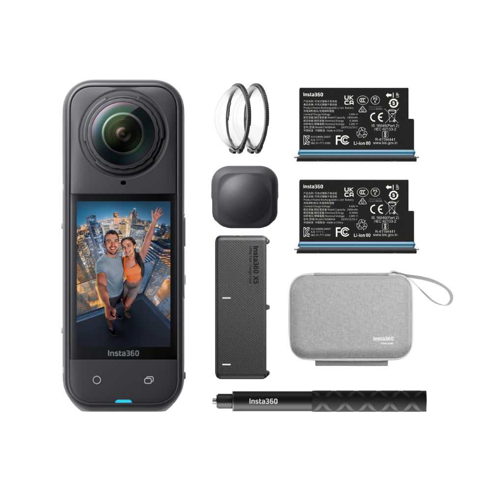Insta360 X5 CINSAAHA_X504 Action Camera Bundle