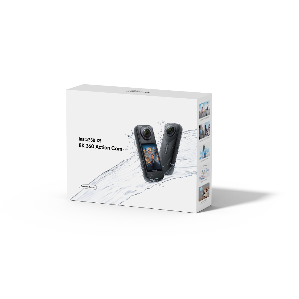 Insta360 X5 CINSAAHA_X504 Action Camera Bundle