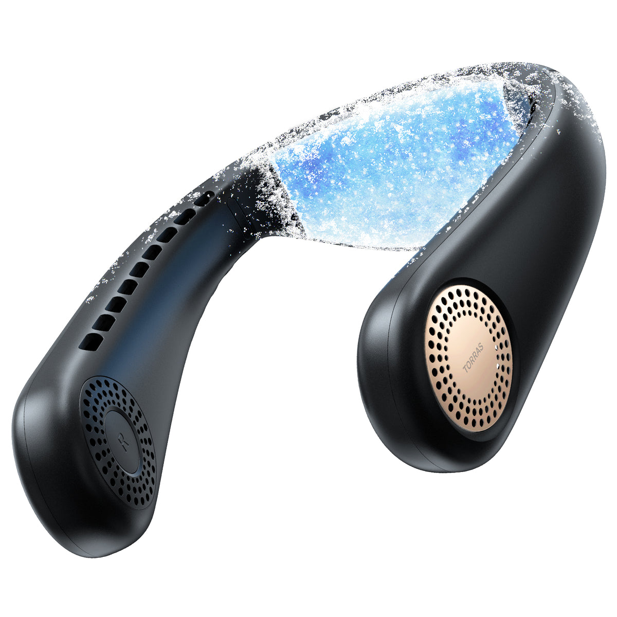 Torras Coolify Air Wearable Air Conditioner Midnight Black