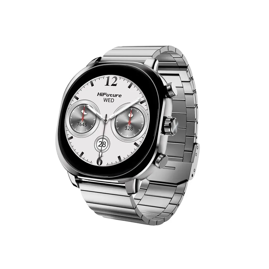 HiFuture 1.43" FutureFit AIX Smartwatch Silver