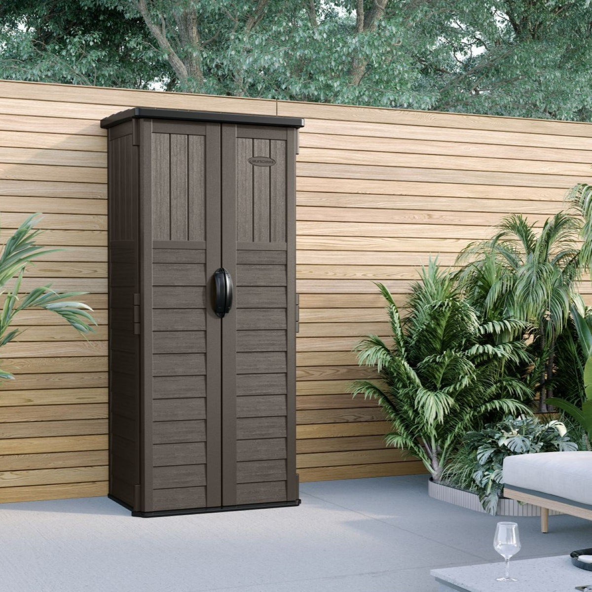 Suncast Vertical Shed Stoney