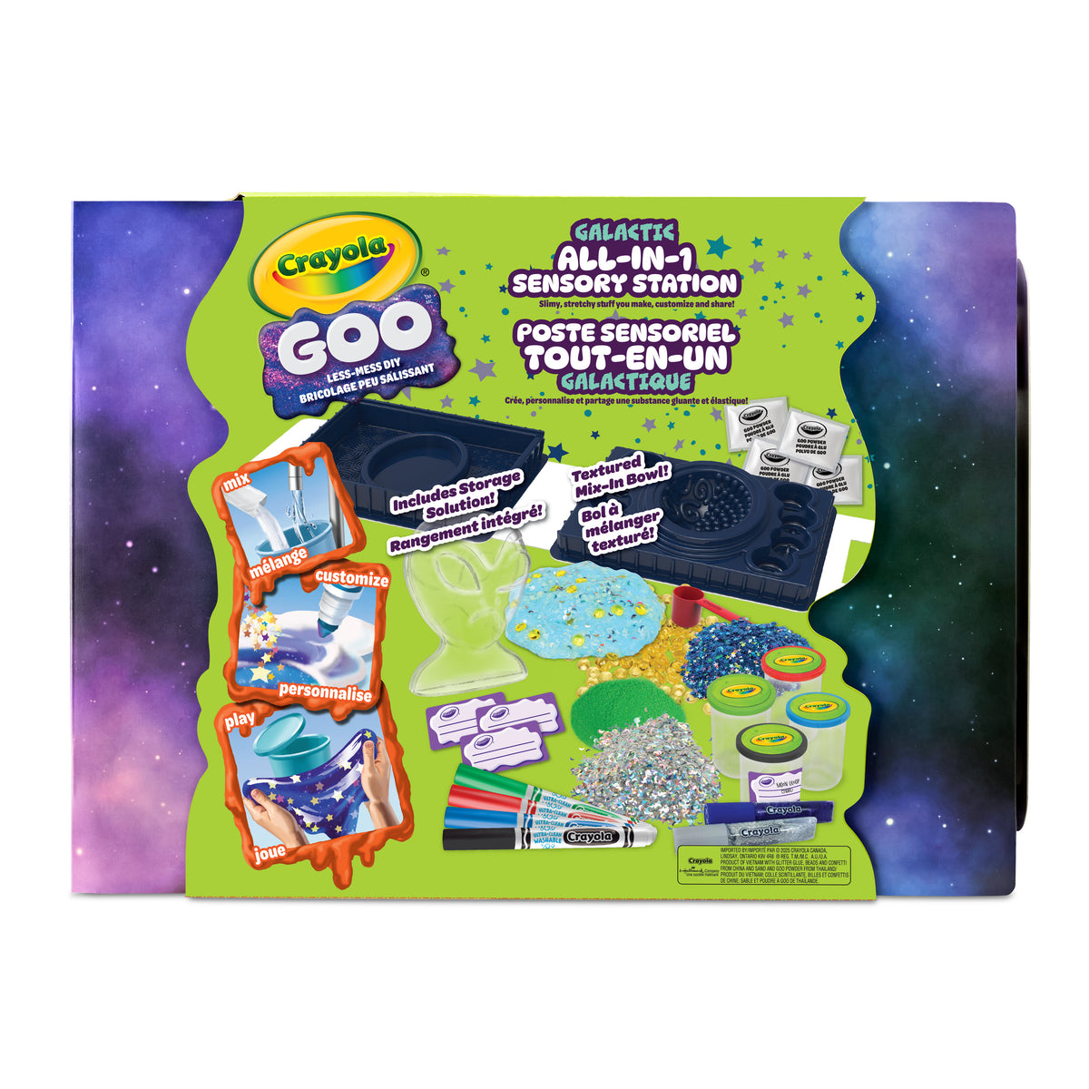 Crayola Goo All in 1 Sensory Station Galactic