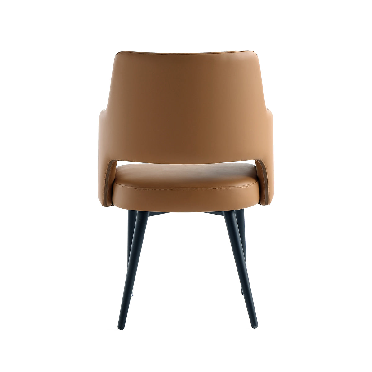 Manhattan Comfort Tremont 22.8" Leatherete Dining Arm Chair