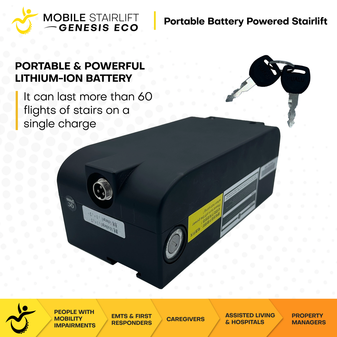 Mobile StairLift Genesis ECO Portable Stairlift