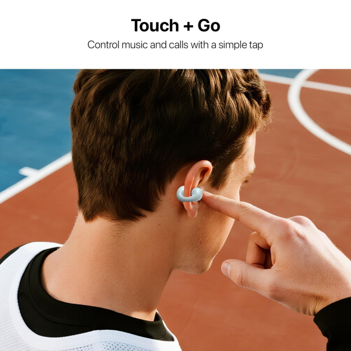 MyBat Open Ear Bluetooth Earbuds Blue