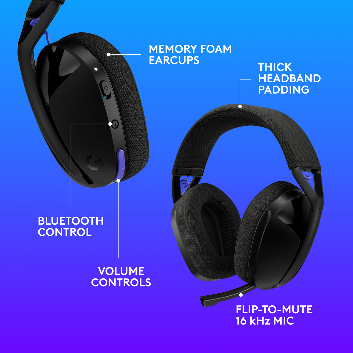 Logitech G321 Lightspeed Bluetooth Gaming Headset
