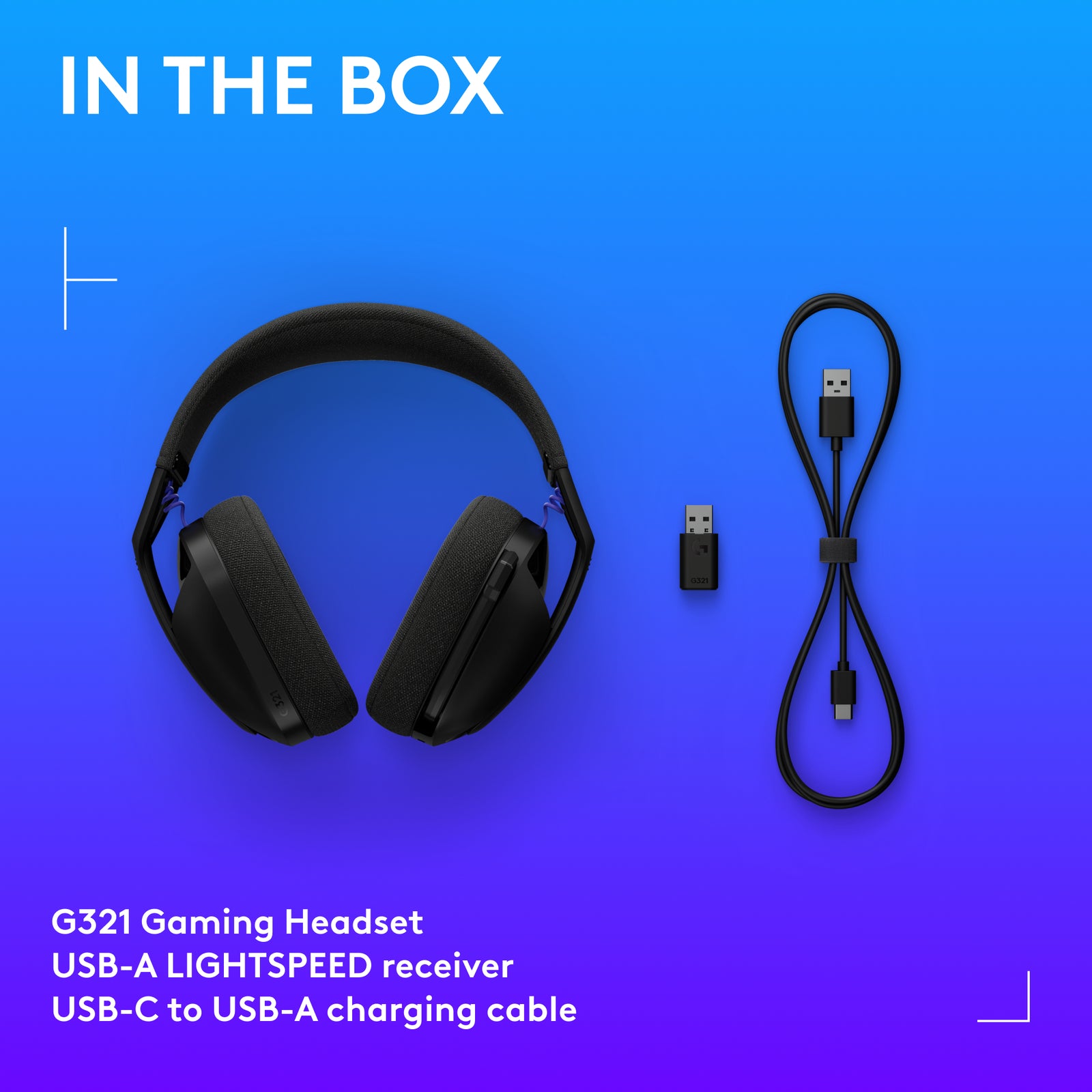 Logitech G321 Lightspeed Bluetooth Gaming Headset