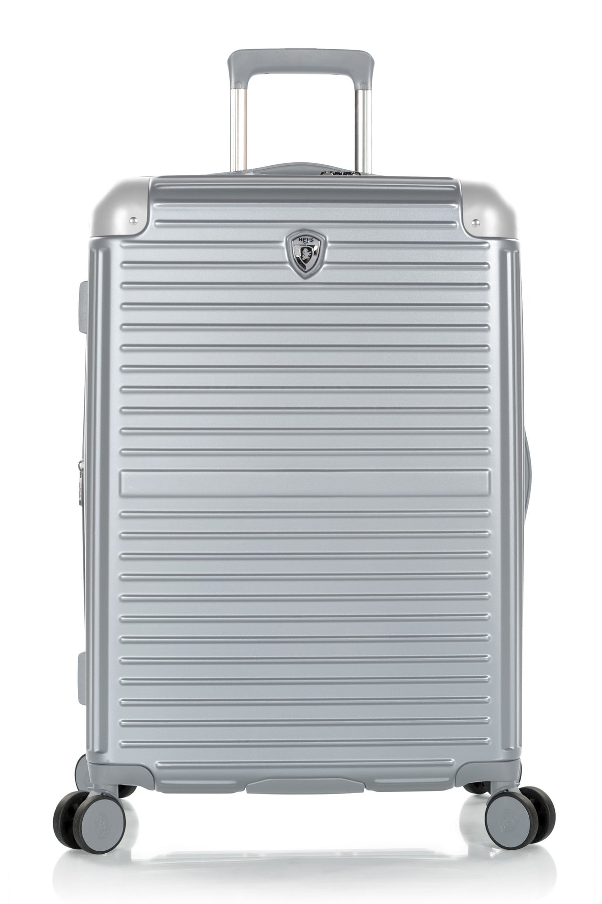 Heys Cruze 26" Hardside Checked Luggage Silver