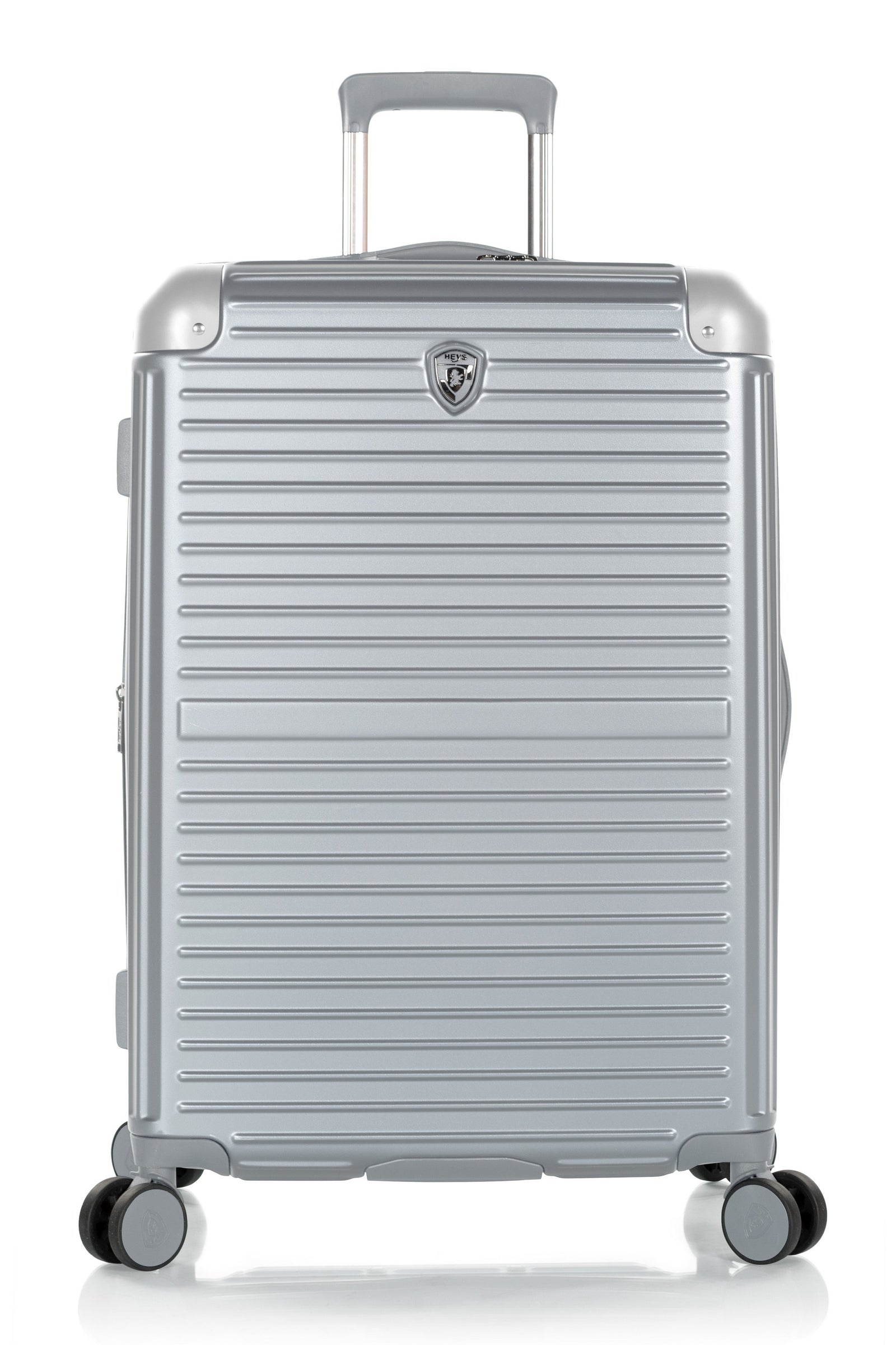 Heys Cruze 26" Hardside Checked Luggage Silver