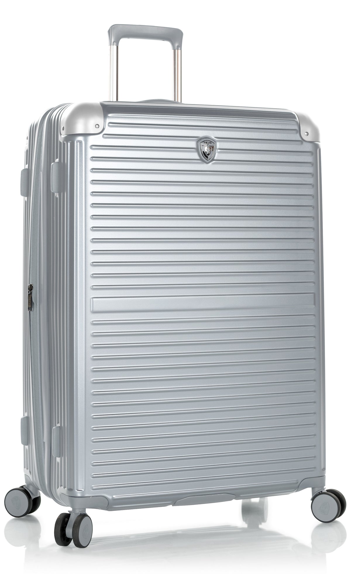 Heys Cruze 30" Hardside Checked Luggage Silver
