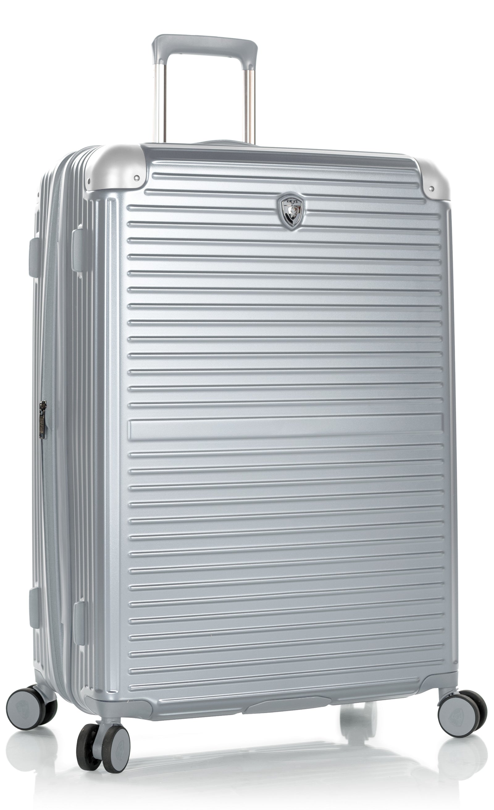 Heys Cruze 30" Hardside Checked Luggage Silver