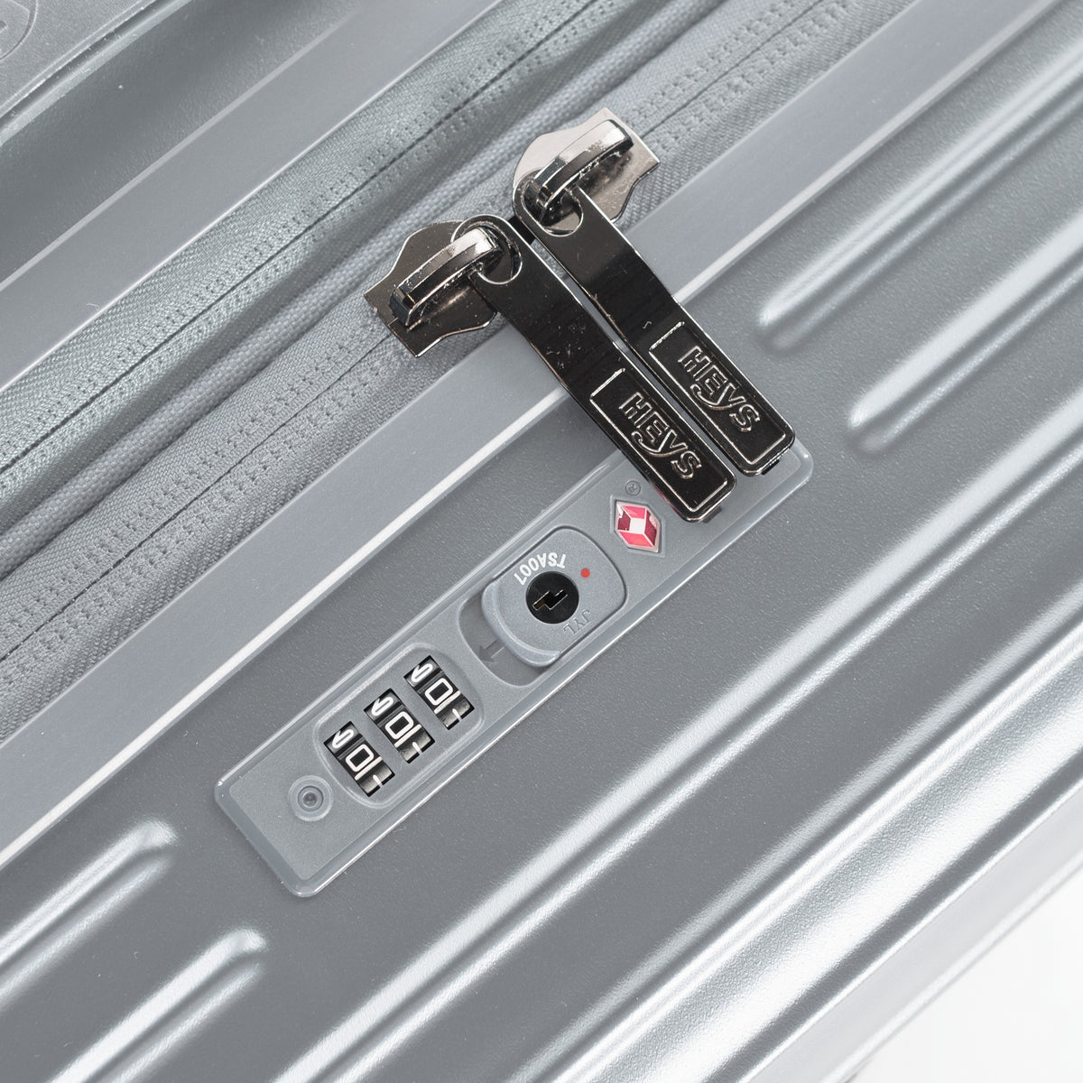 Heys Cruze 30" Hardside Checked Luggage Silver