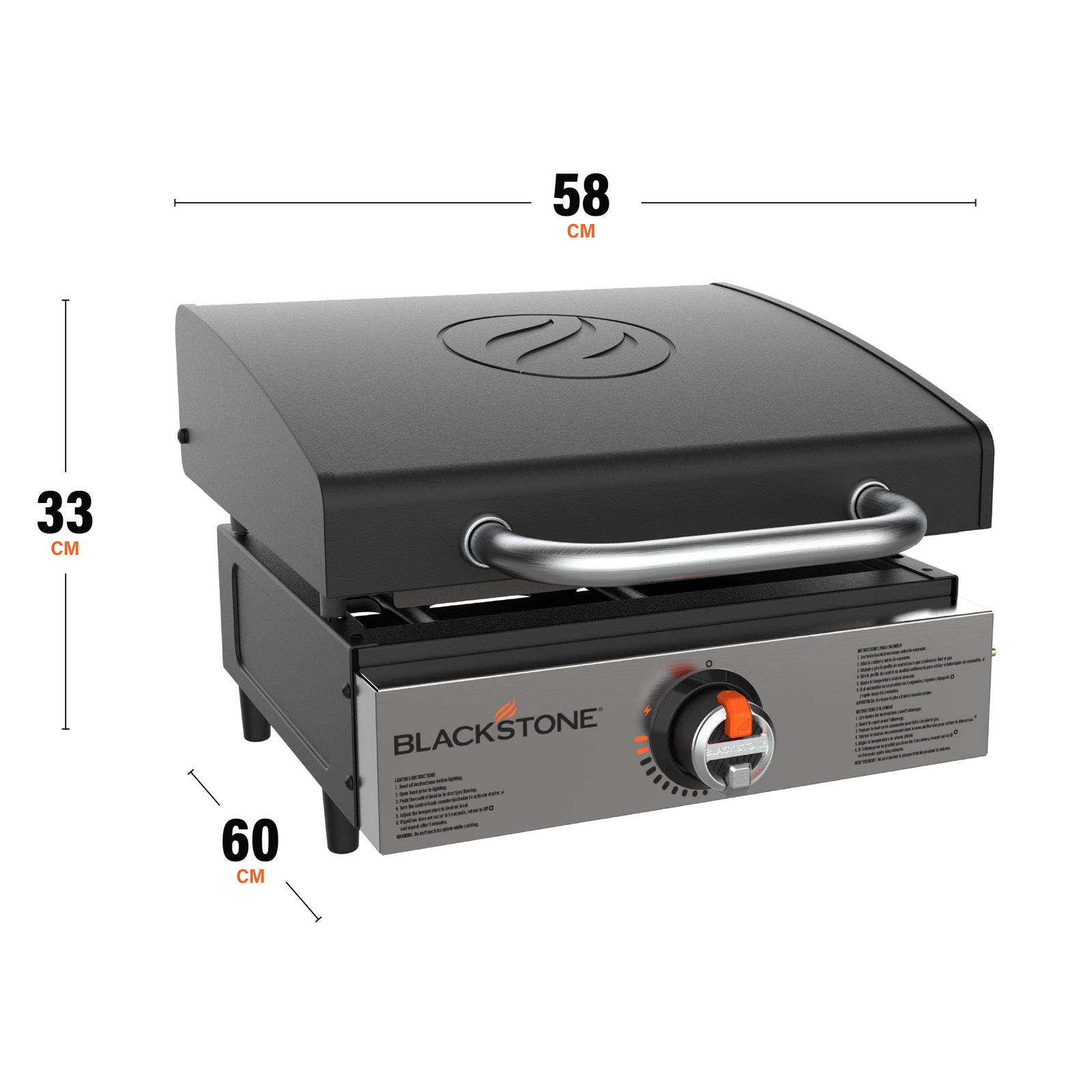 Blackstone 17" Tabletop Griddle With Hood