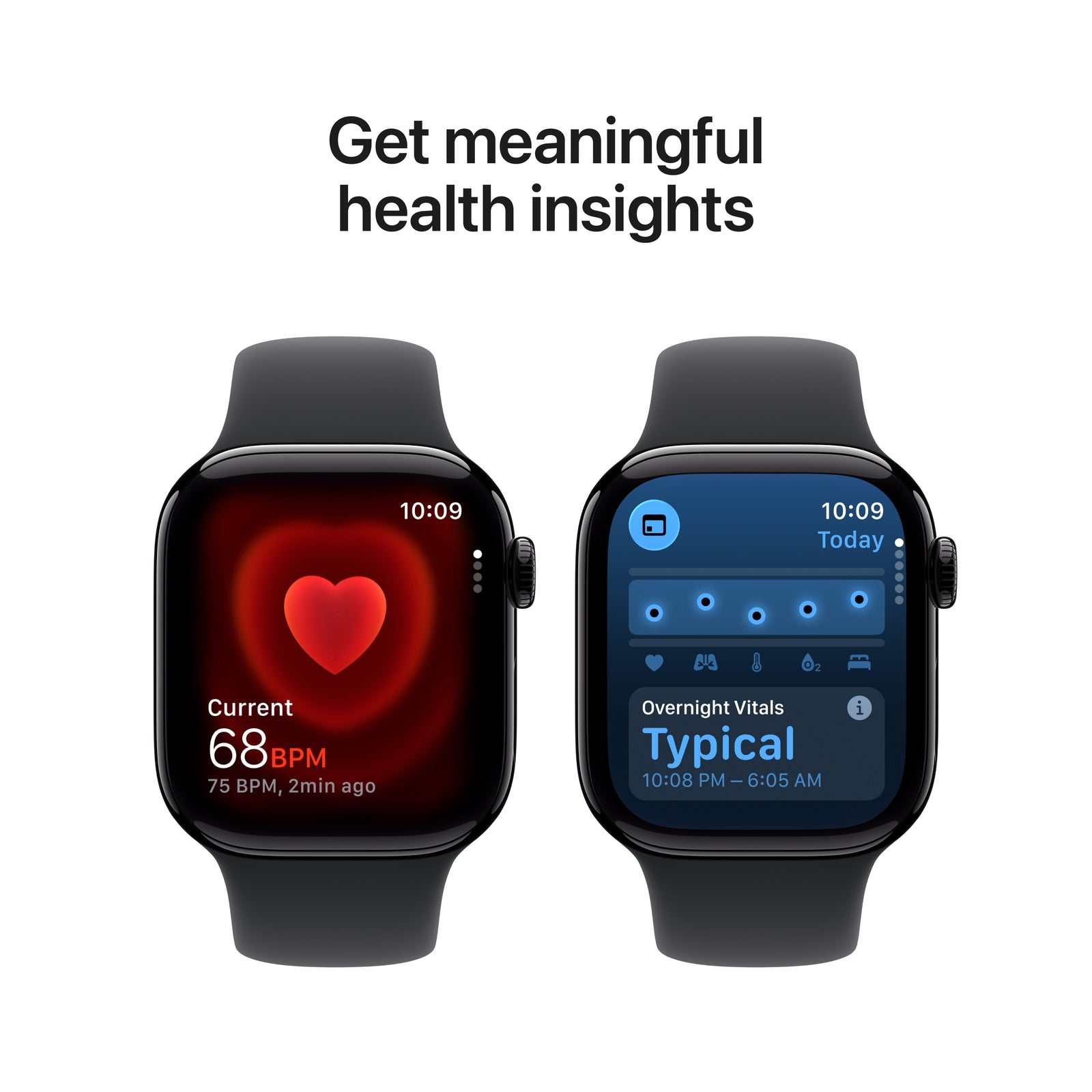 Apple Watch Series 11 MEQT4AM/A 42MM Jet Black S/M