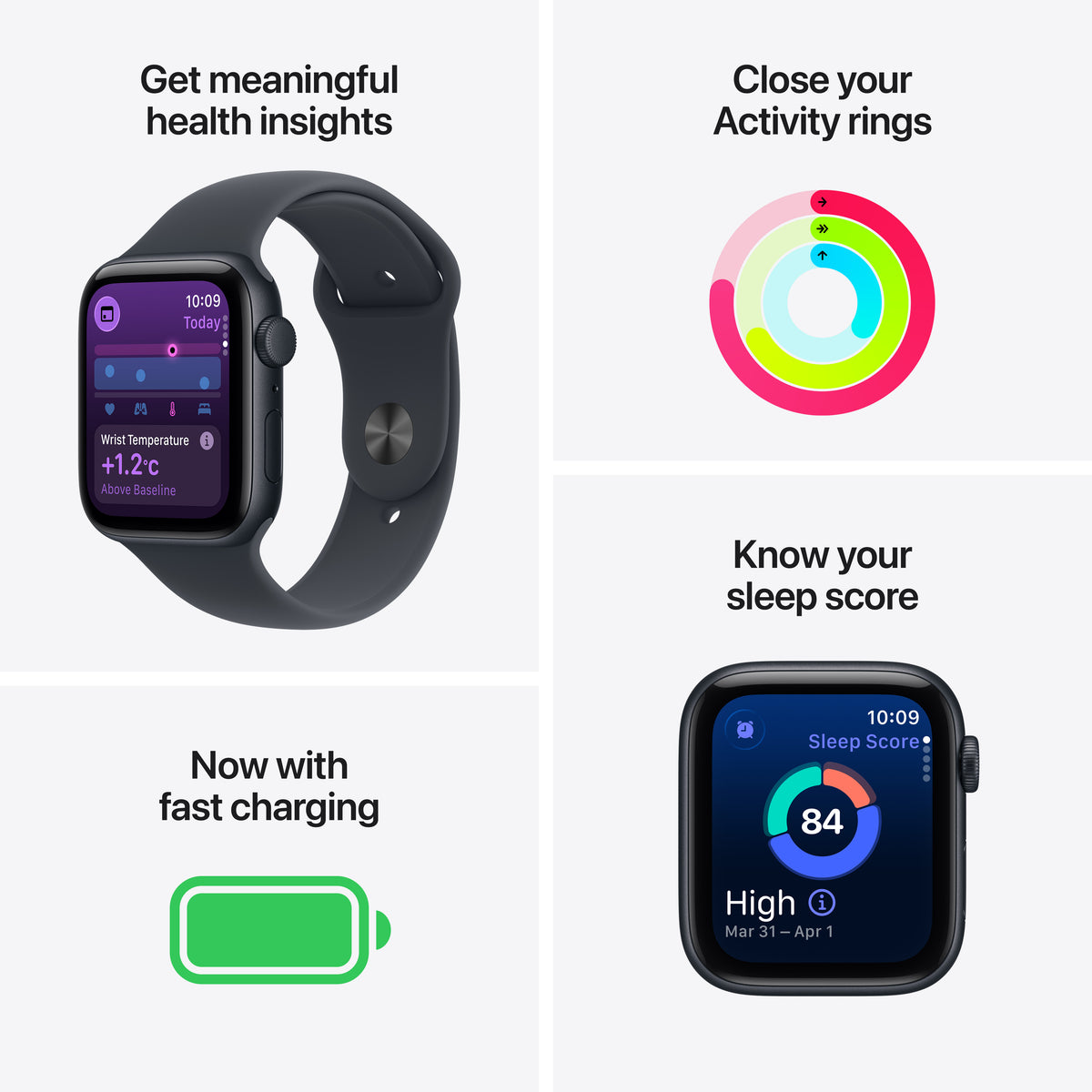 Apple Watch SE MEH34AM/A 40mm Starlight S/M