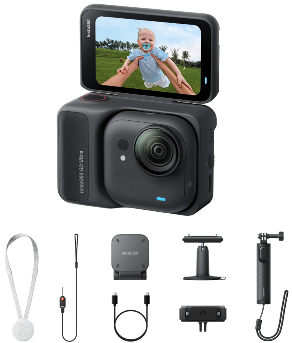 Insta360 GO Ultra Camera Creator Bundle Black