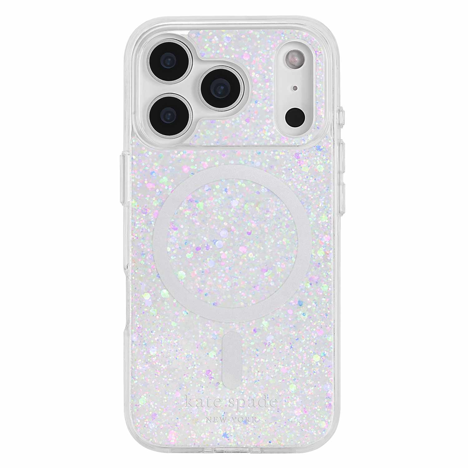 Kate Spade MagSafe Case Chunky Glitter Iridescent for iPhone 17 Pro